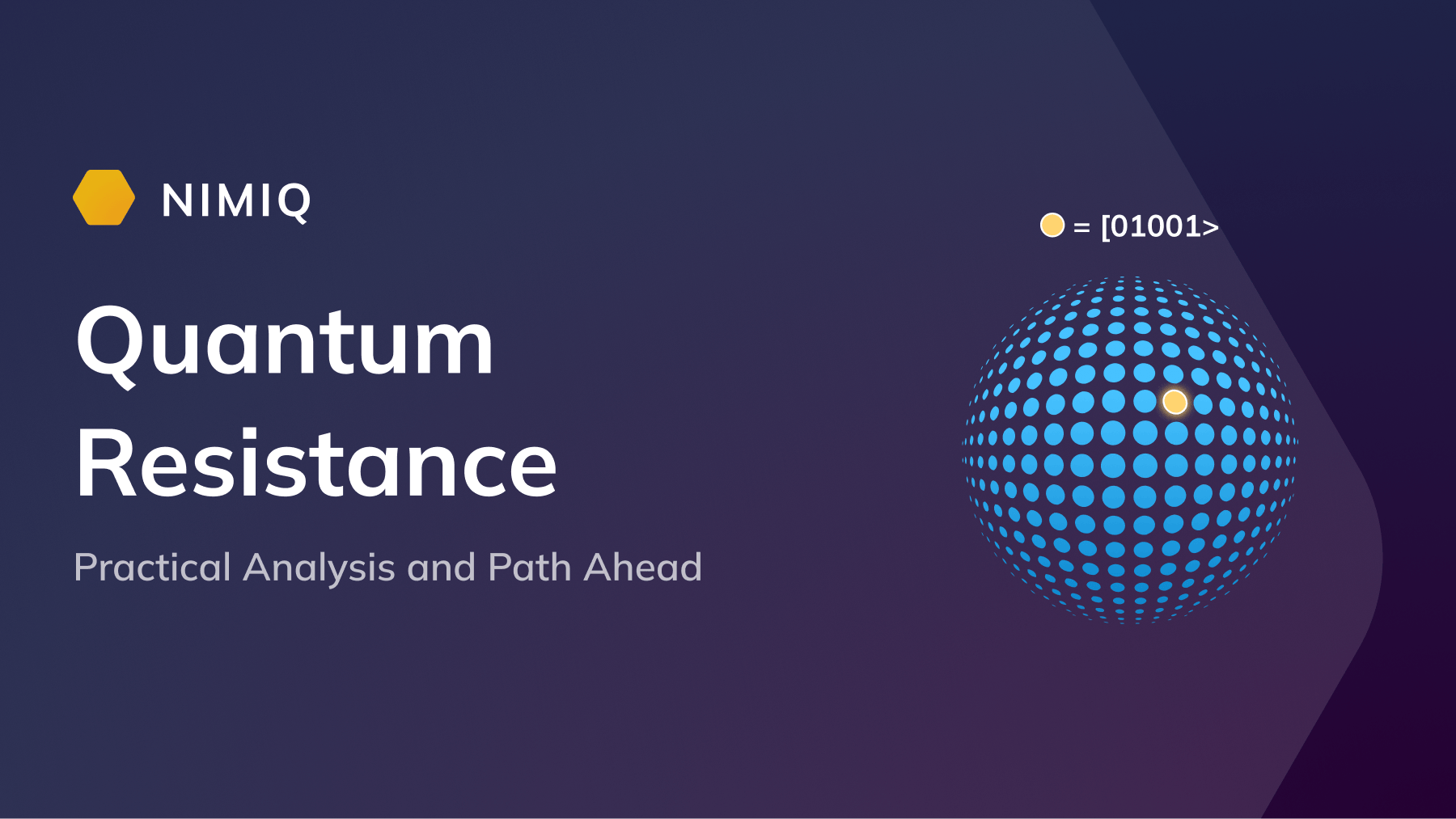 Nimiq’s Road to Quantum Resistance: A practical analysis of Nimiq’s current cryptographic stack and its path toward quantum resistance