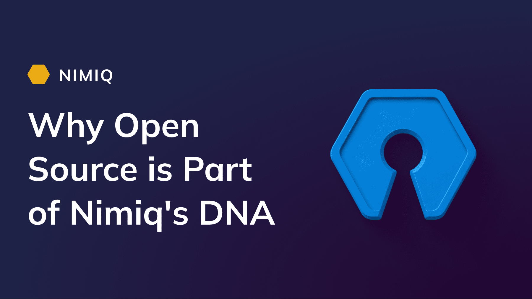 Why Open Source is Part of Nimiq's DNA